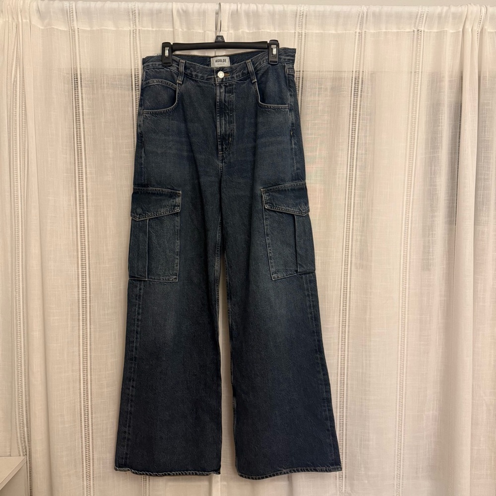 Agolde High Rise Cargo Jeans